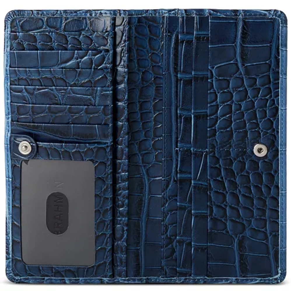 Brahmin Sky Blue Leather Wallet NWT - Picture 4 of 9